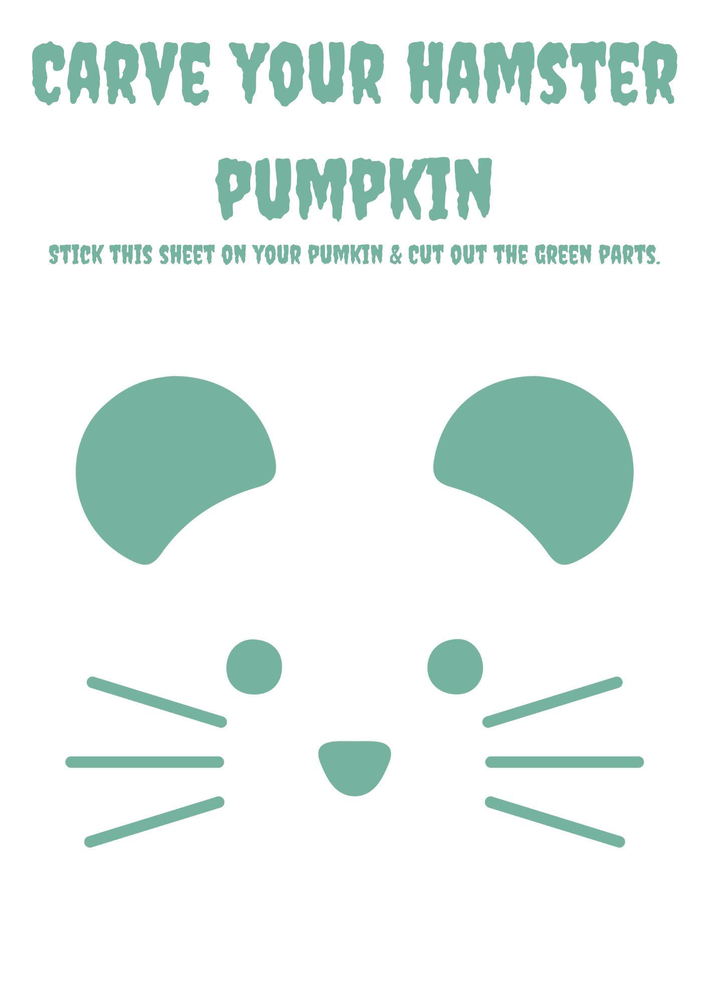 Pumpkin Stencil